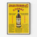 Vintage reklameplakat Cognac Jules Robin & Cie