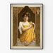 Vintage plakat i Julia Marlowe-stil art nouveau