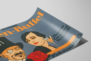Plakat Vintage Julius Rosen-Buffet Berlin dekorativ — visning af kunstværket