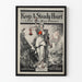 Vintage plakat Keep A Steady Heart til vægdekoration