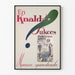 Vintage plakat til vægdekoration En Knald Sukces med retrodesign