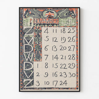 kalenderblad-november-1900