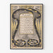 Kunstnerisk kalenderplakat for marts måned 1896