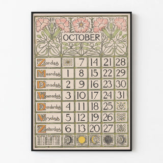 kalenderblad-voor-oktober-1900