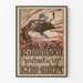 Tysk militærpropagandaplakat fra 1917 - Dekorativ historisk plakat