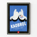 Vintage plakat Kaobrol Parat plaster