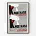 Vintage reklameplakat for kaolinase og belladonna