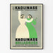 Vintage reklameplakat for Kaolinase Belladonée til vægdekoration