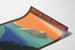 Vintage plakat af Indian State Railways Kashmir Bjerg