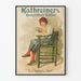 Vintage plakat Kathreiners Kneipp-Malz-Kaffe vægdekoration