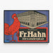 Plakat Kaufhaus Fr. Hahn Alexanderplatz - Vintage vægdekoration — indrammet kunstværk på væggen
