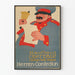 Vintage plakat Kaufhaus Oberpaur Herrebeklædning