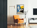 Vintage plakat Keep Your Feet Clean - Retro vægdekoration
