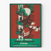 Vintage brandalarm plakat - Hold dine brandudgange fri