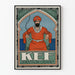 Vintage plakat KEF Orientalsk Cigaret vægdekoration