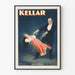 Vintage plakat Kellar Levitation - Magisk vægdekoration