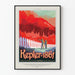 Plakat til vægdekoration Kepler-186f exoplanet planet