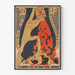 Vintage valgplakat i SDAP-stil art déco