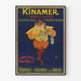 Vintage plakat Kinamer Apéritif for alle - Retro vægdekoration