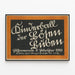 Plakat vintage Kinderball Der Bosen Buben 1913 - Grafisk vægdekoration — indrammet kunstværk på væggen