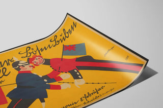 Plakat Vintage Kinderball Der Bosen Buben — visning af kunstværket
