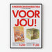 Plakat Kinderboekenweek 1984 - Vintage vægdekoration