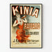Vintage plakat Kinia Raffard Amer Toni Aperitif - Retro vægdekoration