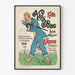 Vintage plakat Kneipp Brød de la Boulangerie A. Hansen