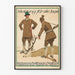Vintage jagtplakat - jagtbeklædning af Herrmann Hoffmann Berlin