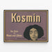 Plakat Vintage Kosmin - til tandpleje — indrammet kunstværk på væggen
