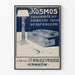Vintage plakat KOSMOS - Retro industriel vægdekoration