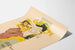 Vintage plakat Kostumball Kunstner Sanger Forening 1896