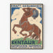 Vintage plakat Kentaur Sundhed og Styrke - Vintage vægdekoration