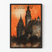 Vintage plakat Krakow - Retro stil vægdekoration