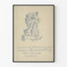 Vintage plakat fra Kristiania 1918 keramikudstilling