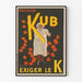 Vintage plakat Bouillon KUB - Kræv K