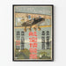 Vintage plakat The First Aero Show - Retro luftfarts vægdekoration