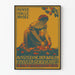 Vintage plakat Kunsthalle Basel - Udstilling af Bæltiske kunstnere 1910