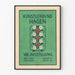 Vintage plakat Kunstlerbund Hagen til vægdekoration
