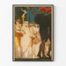 Dekorativ plakat i Jugendstil fra Kunstlerfest Düsseldorf 1905
