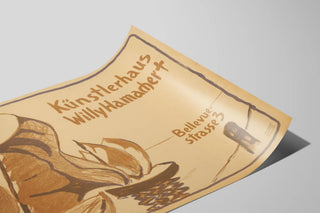 Plakat Vintage Kunstlerhaus Willy Hamacher - Elegant vægdekoration — visning af kunstværket