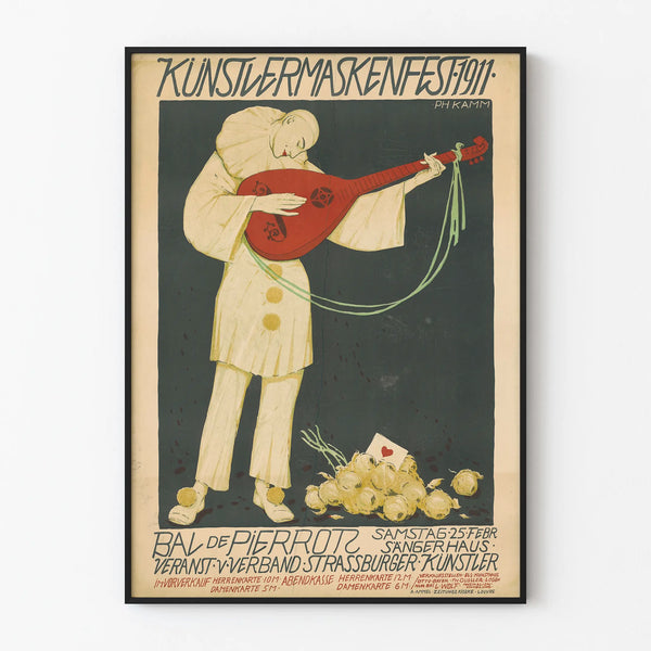 Plakat Bal af Pierrots 1911