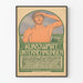 Vintage plakat Kunstwart Unternehmungen - Retro vægdekoration