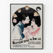 Vintage plakat Kvindernes Ideale - Plakat til romantisk vægdekoration