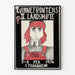 Feministisk vintage plakat Kvinnefrontens III Landsmøde 1976