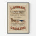 Plakat L. Duhamel Fabrikant af biler og seletøj i Charleroi