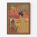 Vintage plakat L’Éclatante - Retro vægdekoration kunst