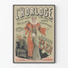 Vintage plakat L'Horloge Champs-Élysées Armand Ben