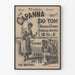 Vintage plakat La Capanna dello Zio Tom - Italiensk vægdekoration