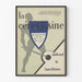 Vintage plakat La Céreossine Metode til forsvar mod tuberkulose